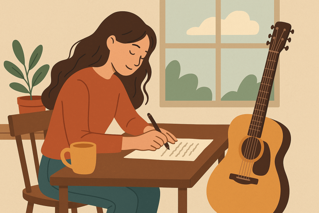 在單純的生活中創作—寫下歌曲《我的小日子》